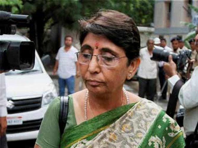 The extended bail modification for a period of six months will allow ex-BJP MLA Maya Kodnani to travel beyond the limits of Gujarat. PTI File Photo
