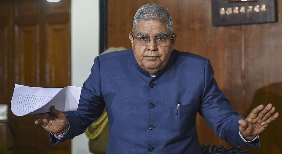 West Bengal Governor and Chancellor of the University Jagdeep Dhankhar (PTI Photo)