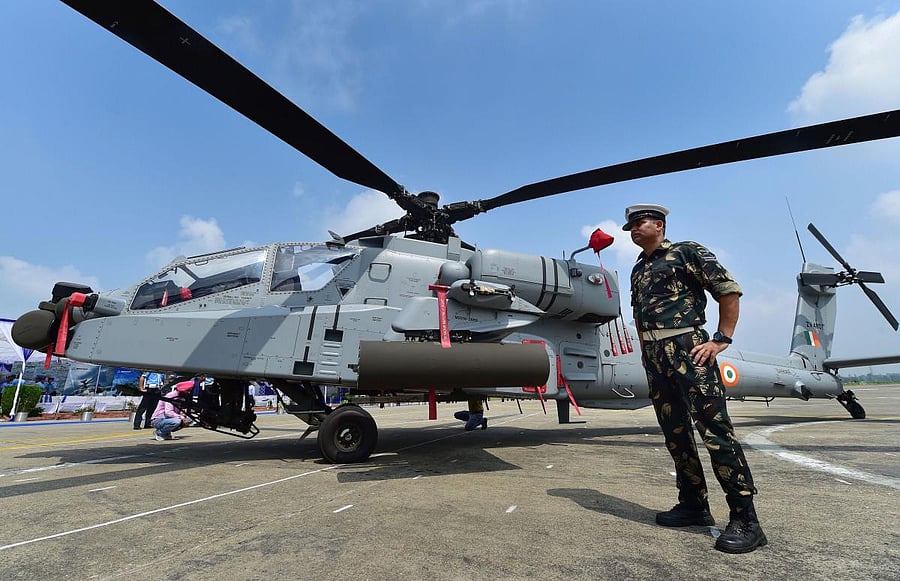 Apache AH-64E attack helicopter (PTI Photo)