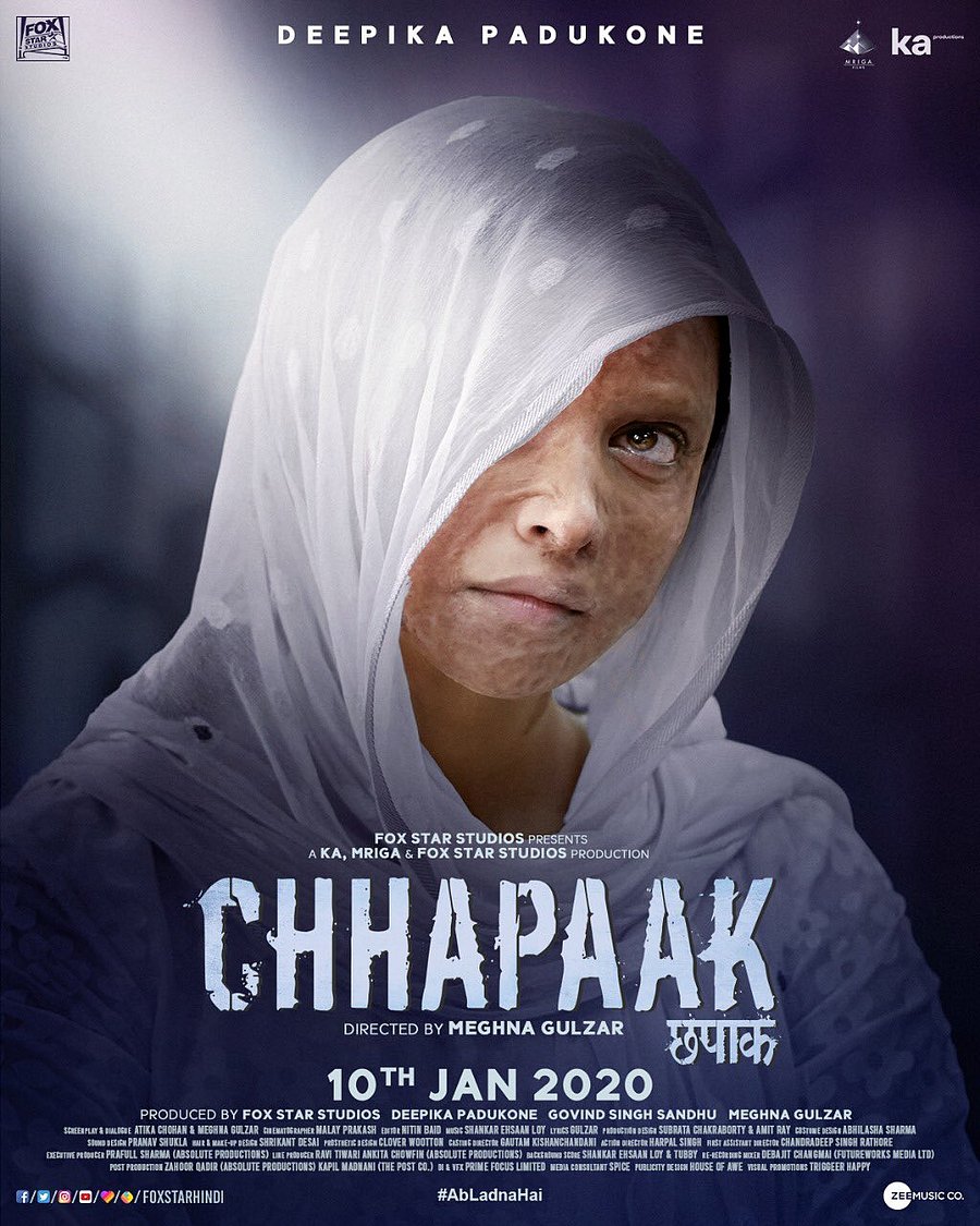 People had called for the boycott of the Deepika-starrer Chhapaak and had posted pictures showing cancellation of tickets. Credit:Twitter (@deepikapadukone)