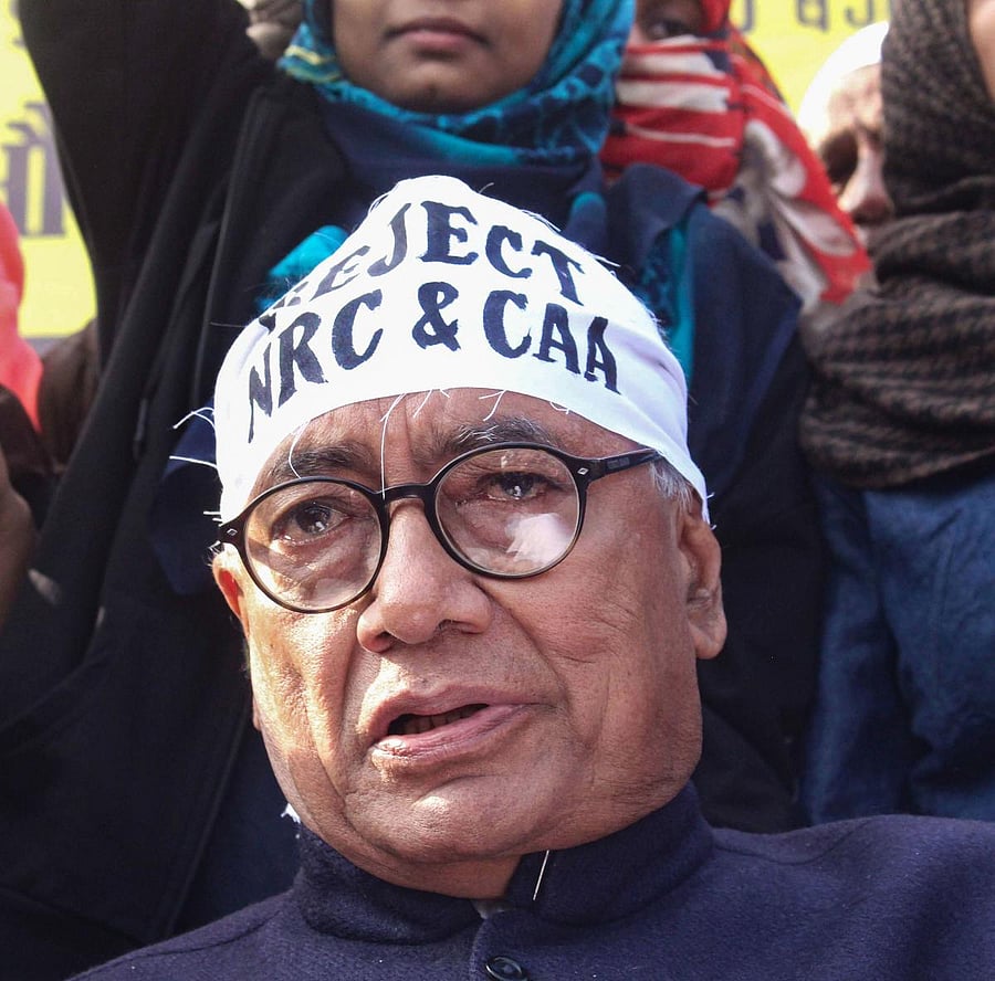 Senior Congress leader Digvijay Singh (PTI Photo)