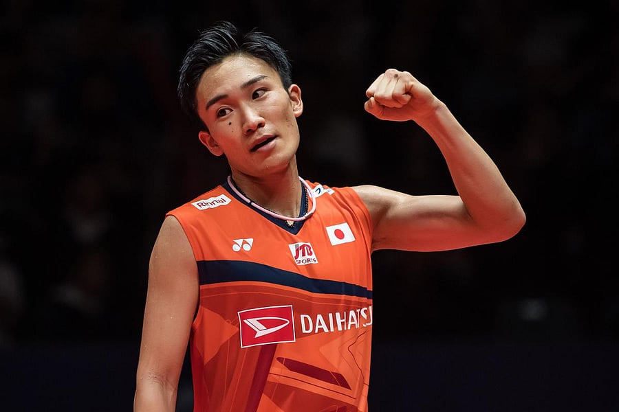 Badminton world number one Kento Momota (AFP Photo)