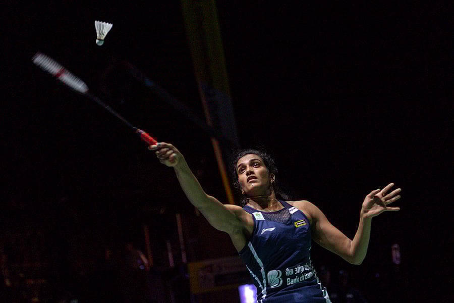 India's Pusarla V. Sindhu. (PTI Photo)