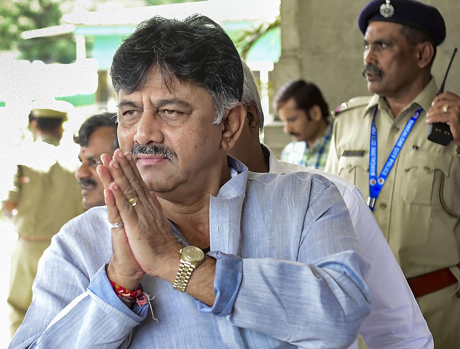 Congress leader D K Shivakumar. (PTI Photo)