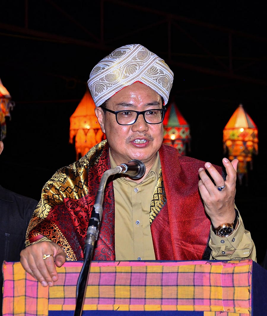 Union Minister for Youth Affairs and Sports Kiren Rijiju (PTI Photo)
