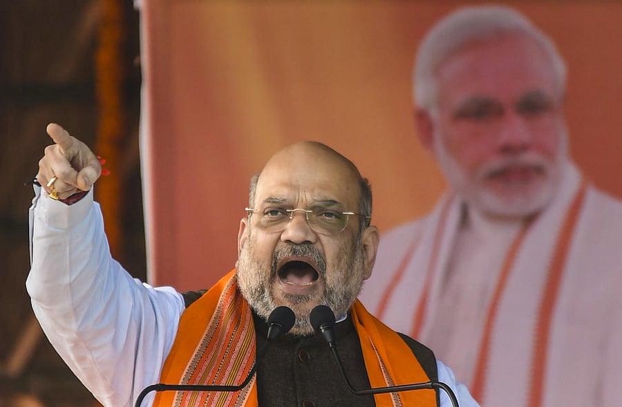 BJP National President and Union Home Minister Amit Shah. (PTI Photo)