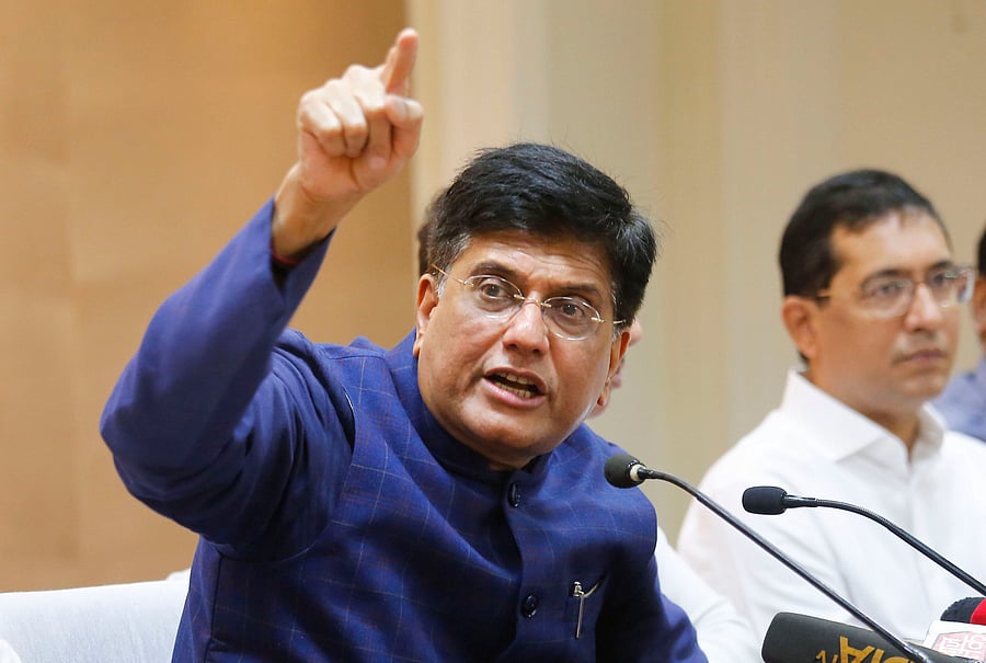 Union Railway Minister Piyush Goyal. (PTI Photo)