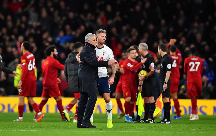 Premier League - Tottenham Hotspur v Liverpool - Tottenham Hotspur Stadium, London, Britain. (REUTERS photo)