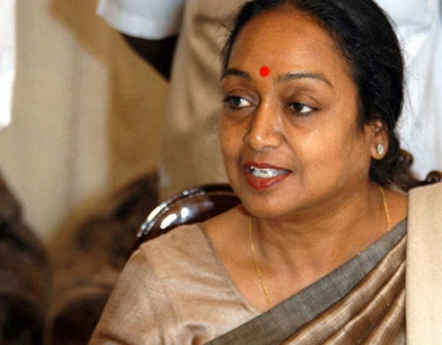 Former Lok Sabha Speaker Meira Kumar. (File Photo)
