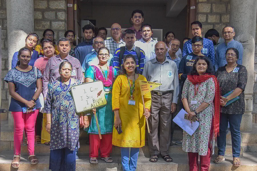 A walk tour of NIMHANS (DH Photo)