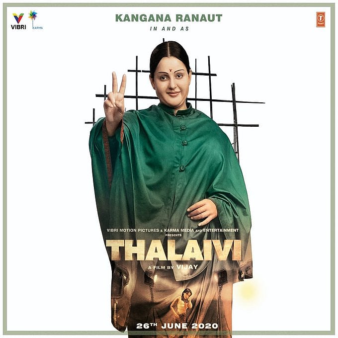 Kangana Ranaut plays 'Amma' in Thalaivi. (Credit: Twitter)