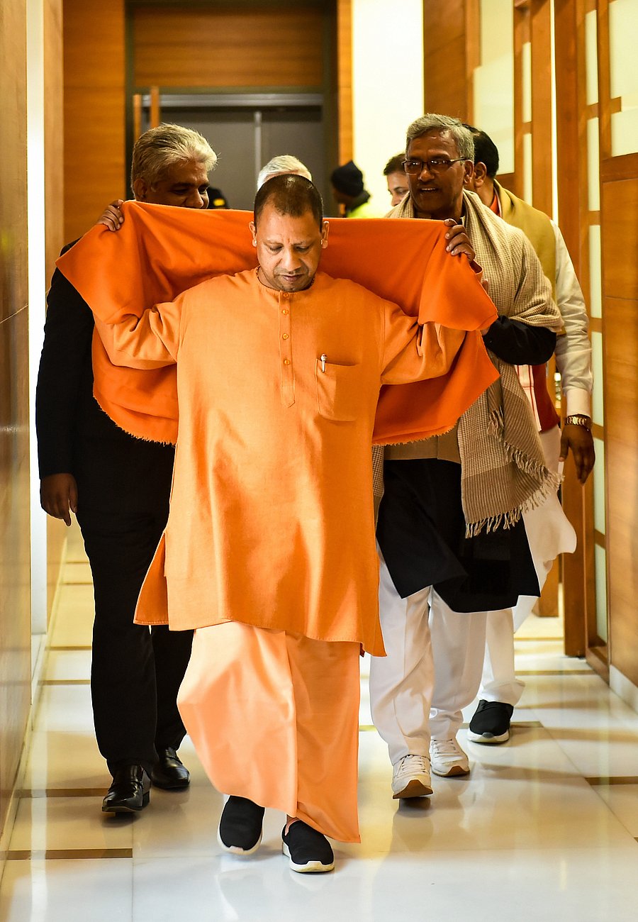 Uttar Pradesh chief minister Yogi Adityanath. (PTI Photo)