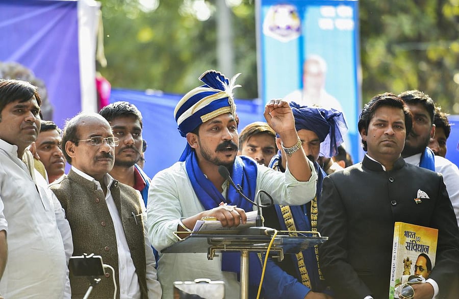 Bhim Army chief Chandrashekhar Azad (PTI Photo)