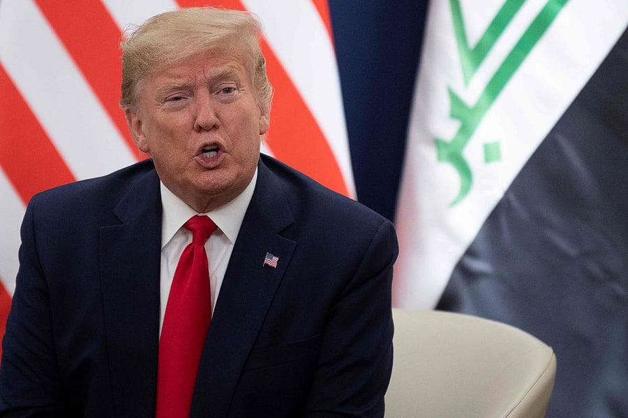 US President Donald Trump. (AFP photo)