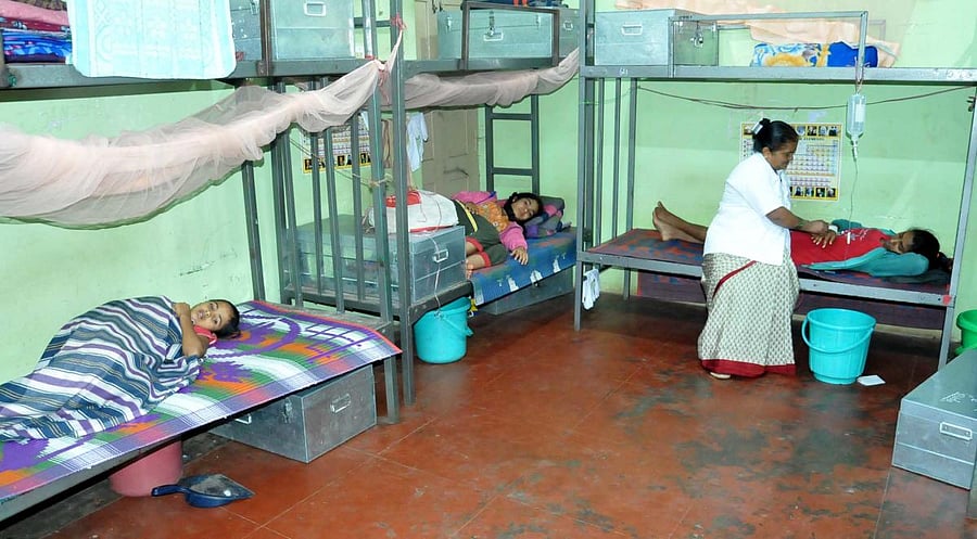 A temporary clinic has been set up to treat BCM hostel students at Ramanahalli in Chikkamagaluru.