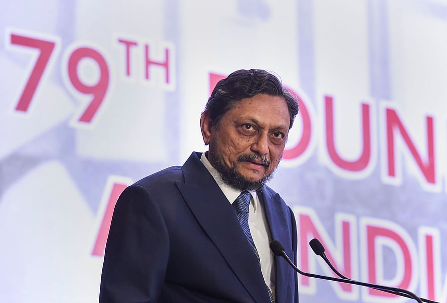 Chief Justice of India SA Bobde speaks at the 79th Foundation Day celebrations and All India Members' Conference of the Income Tax Appellate Tribunal, in New Delhi, Friday, Jan. 24, 2020. (PTI Photo)