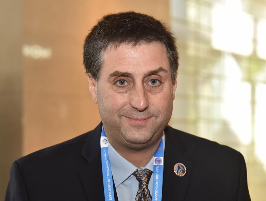 Deputy Program Manager ISS Program office Joel Montalbano at the inauguration of Human Spaceflight & Exploration in Bengaluru on Wednesday, January 22, 2020. Photo by Janardhan B K