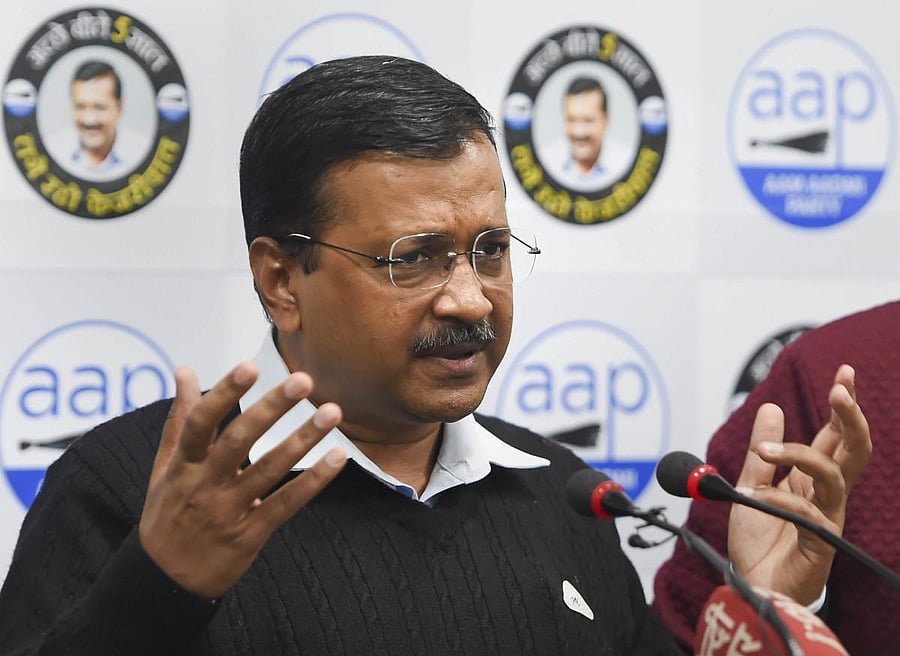 Delhi CM and AAP convenor Arvind Kejriwal. (PTI Photo)