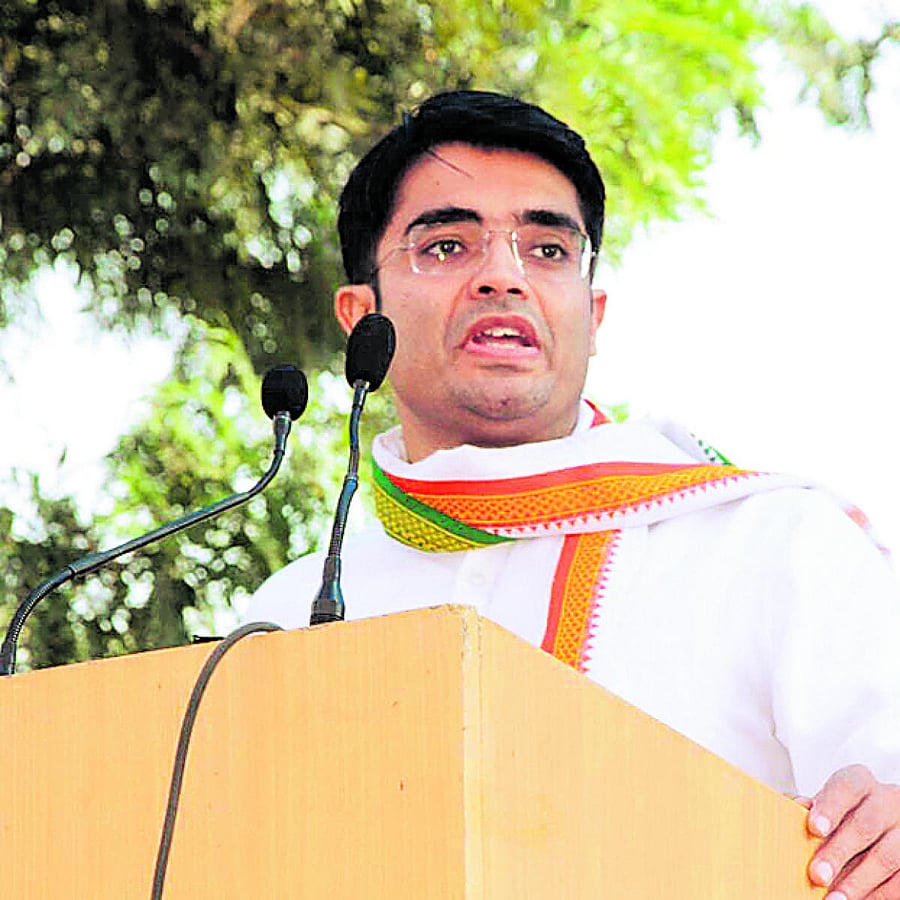 Congress spokesperson Jaiveer Shergill. (DH Photo)