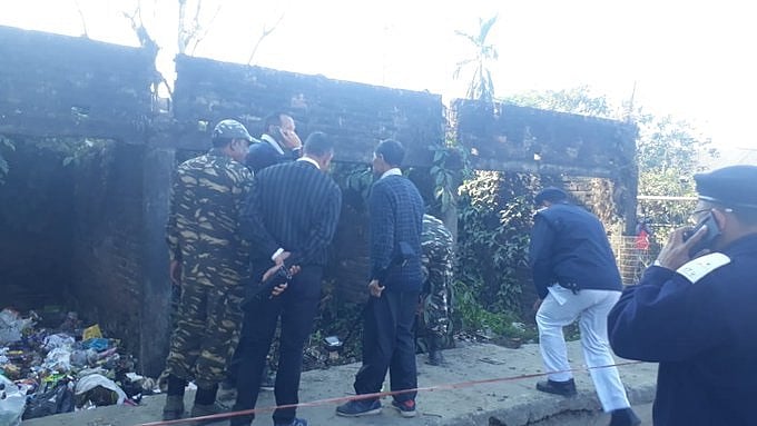 One of the blast sites. (ANI Photo)