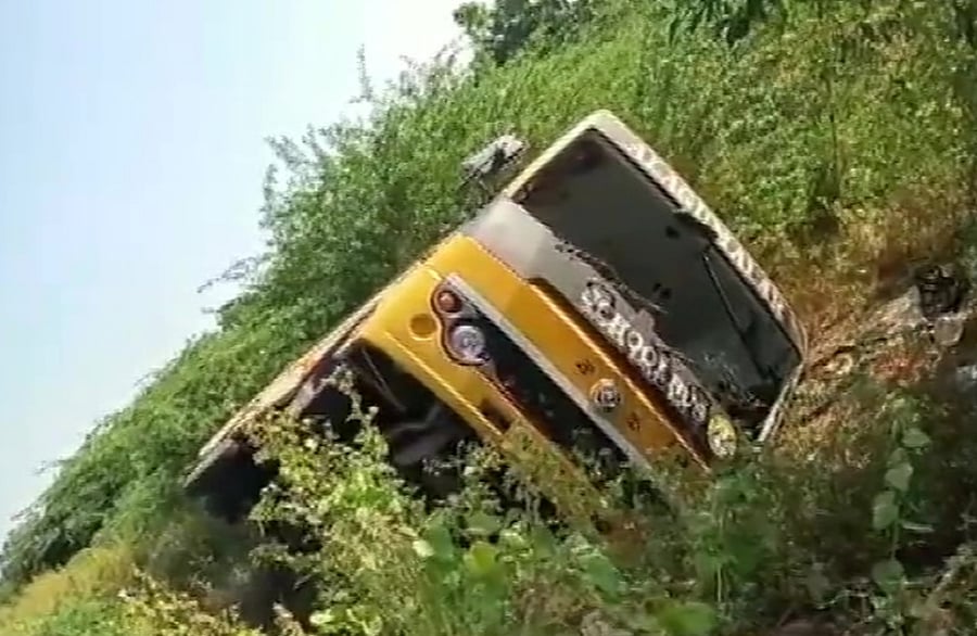 The accident site. (ANI Photo)