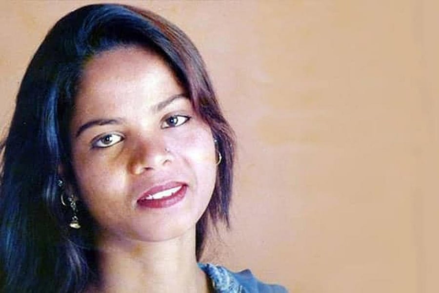 Pakistani Christian Asia Bibi . (AFP Photo)
