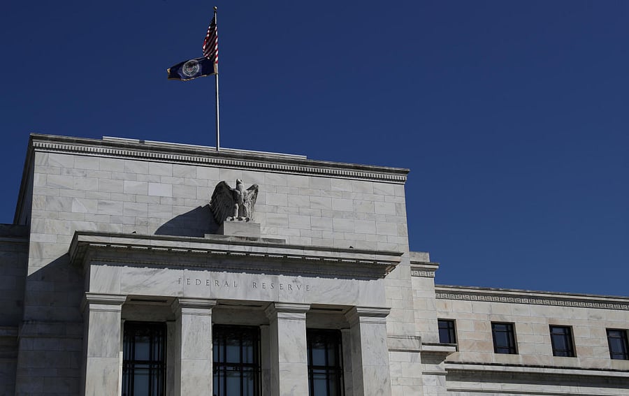 Federal Reserve Board building on Constitution Avenue is pictured in Washington, U.S. (Reuters Photo)