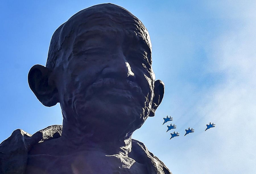 Mahatma Gandhi's bust (PTI Photo)