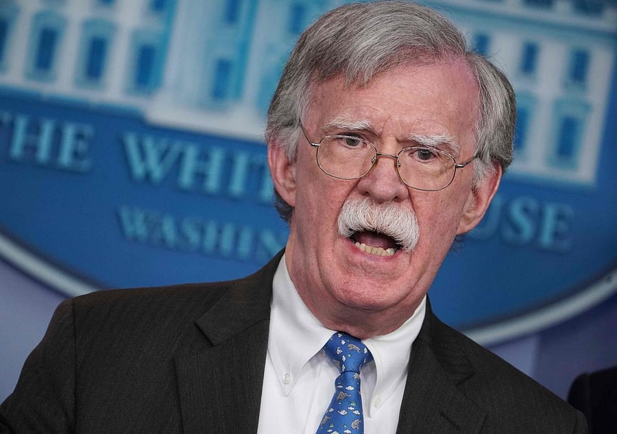 National Security Advisor John Bolton (AFP Photo)