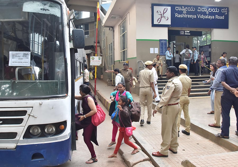 The CMP uses the RMP 2031 as the starting point. Multiple policy guidelines recommend that the Master Plan should locate activities in a manner that encourages low-carbon mobility.  (Credit: DH Photo/Janardhan BK)
