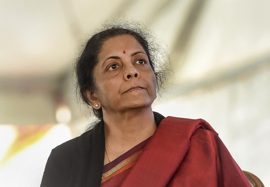 Union Finance Minister Nirmala Sitharaman. (PTI Photo)