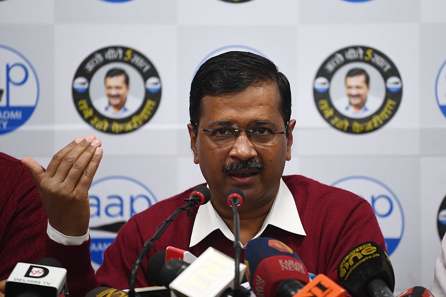 Chief Minister of Delhi Arvind Kejriwal. (AFP Photo)