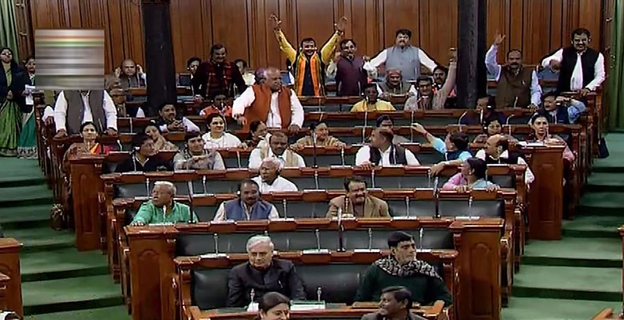 Budget Session of Parliament (PTI Photo)