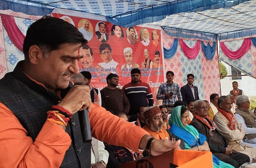 BJP MP Satish Gautam (Twitter image/@satishgautam72)