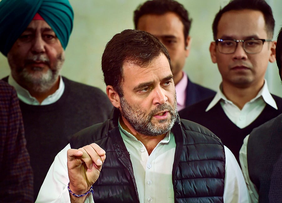 Congress leader Rahul Gandhi. (PTI Photo)