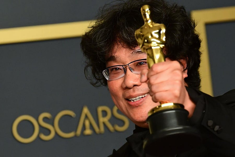 Bong Joon-ho's Parasite created history at the Oscars 2020. (Credit: AFP photo)