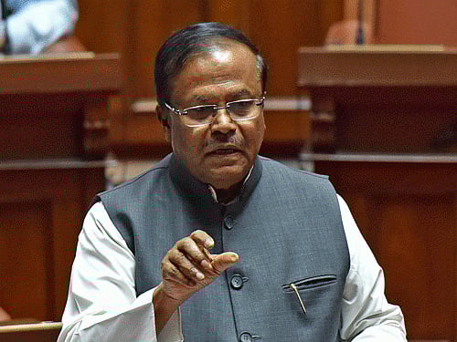 Karnataka State Planning Board Vice Chairman B J Puttaswamy. (DH Photo)