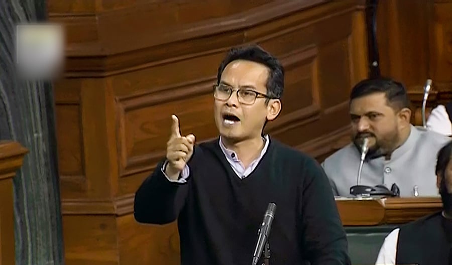 Congress MP Gaurav Gogoi. (PTI Photo)