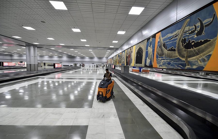 Indira Gandhi International Airport. (PTI Photo)