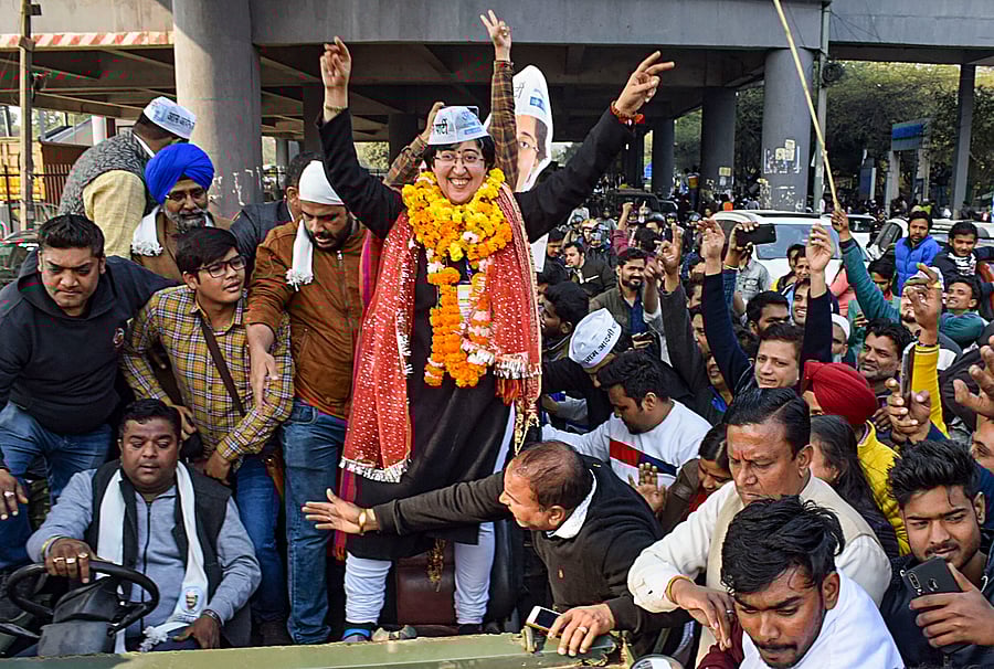 Aam Aadmi Party (AAP) leader Atishi Marlena. (PTI Photo)