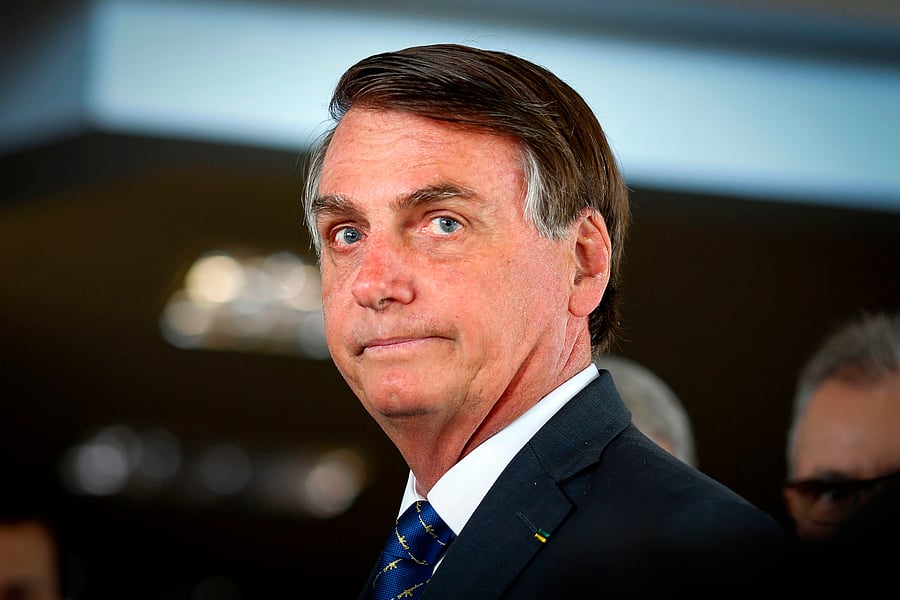 Brazilian President Jair Bolsonaro. (AFP Photo)