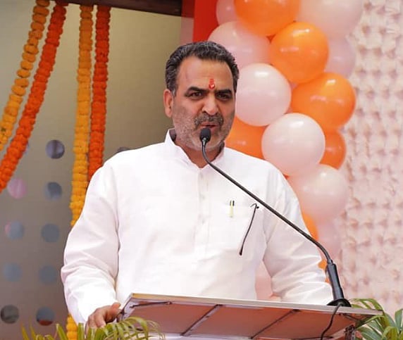 Union Minister Sanjeev Balyan. Credit: Twitter (@drsanjeevbalyan)