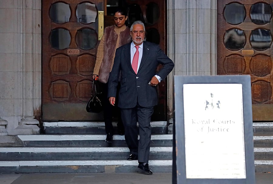 Indian tycoon Vijay Mallya. (AFP Photo)
