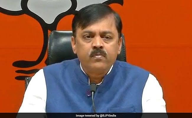 BJP spokesperson G V L Narasimha Rao (Twitter image/@BJP4India)