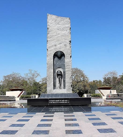 Memorial for Pulwama matyrs(Twitter image/@ITBP_official)