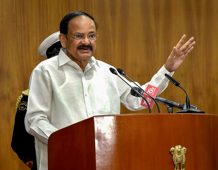Vice President M Venkaiah Naidu. (PTI Photo)