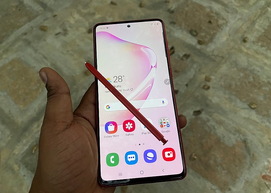Samsung Galaxy Note10 Lite (DH Photo/Rohit KVN)