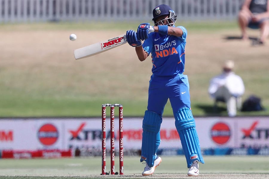 India’s Prithvi Shaw bats (AFP File Photo)