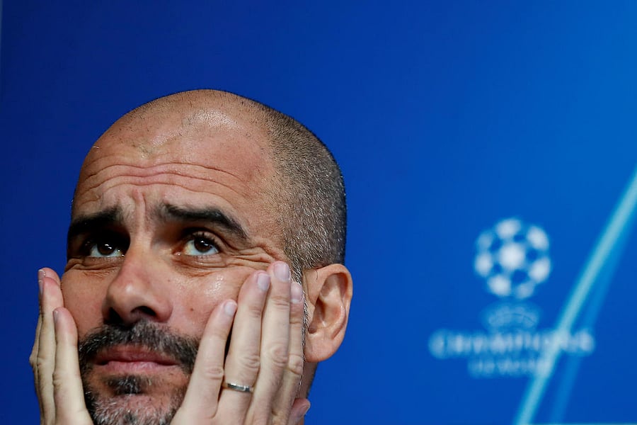 Pep Guardiola. (Reuters photo)