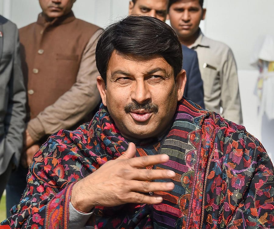 BJP Delhi unit president Manoj Tiwari (PTI File Photo)